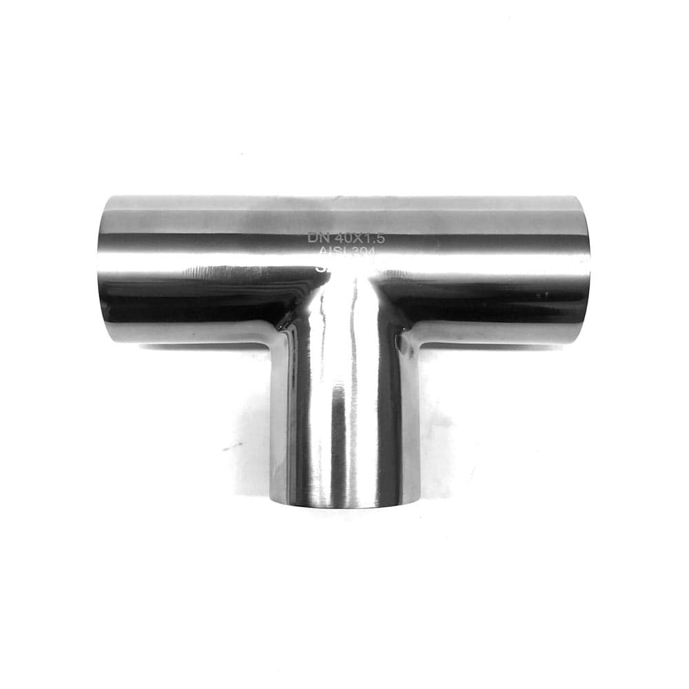 Raccordo a Tee a mandrinare lucido Inox 304