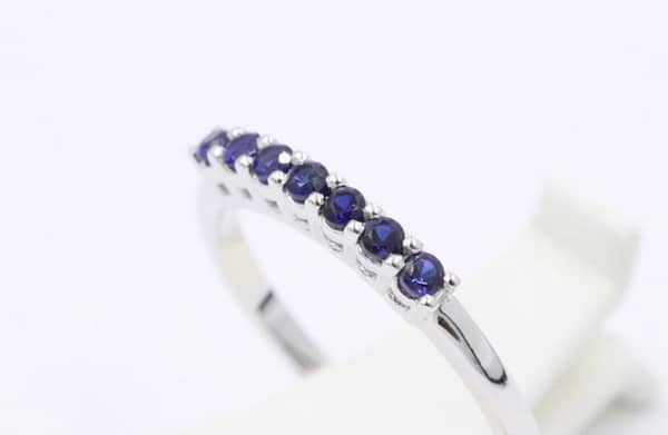ANELLO Con Zaffiri - immagine 7