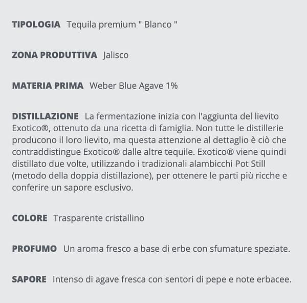 Tequila Exotico Blanco - immagine 2