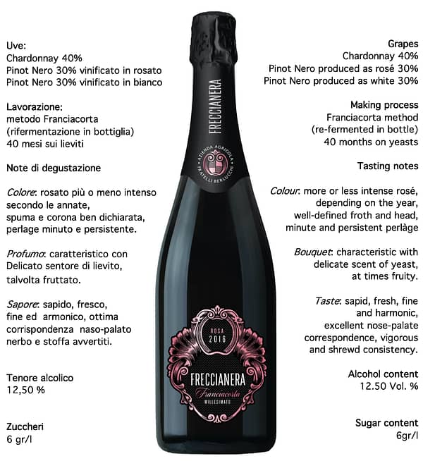 Franciacorta Fraccianera Rosa - immagine 2
