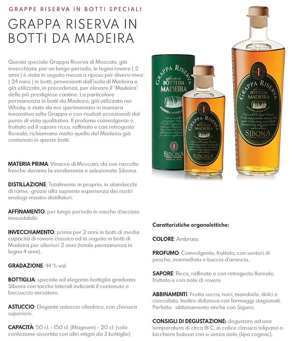 Grappa Riserva Botti da Madeira - immagine 2