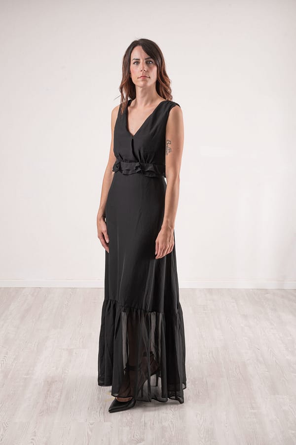 GUESS Abito Lungo Nero - immagine 2